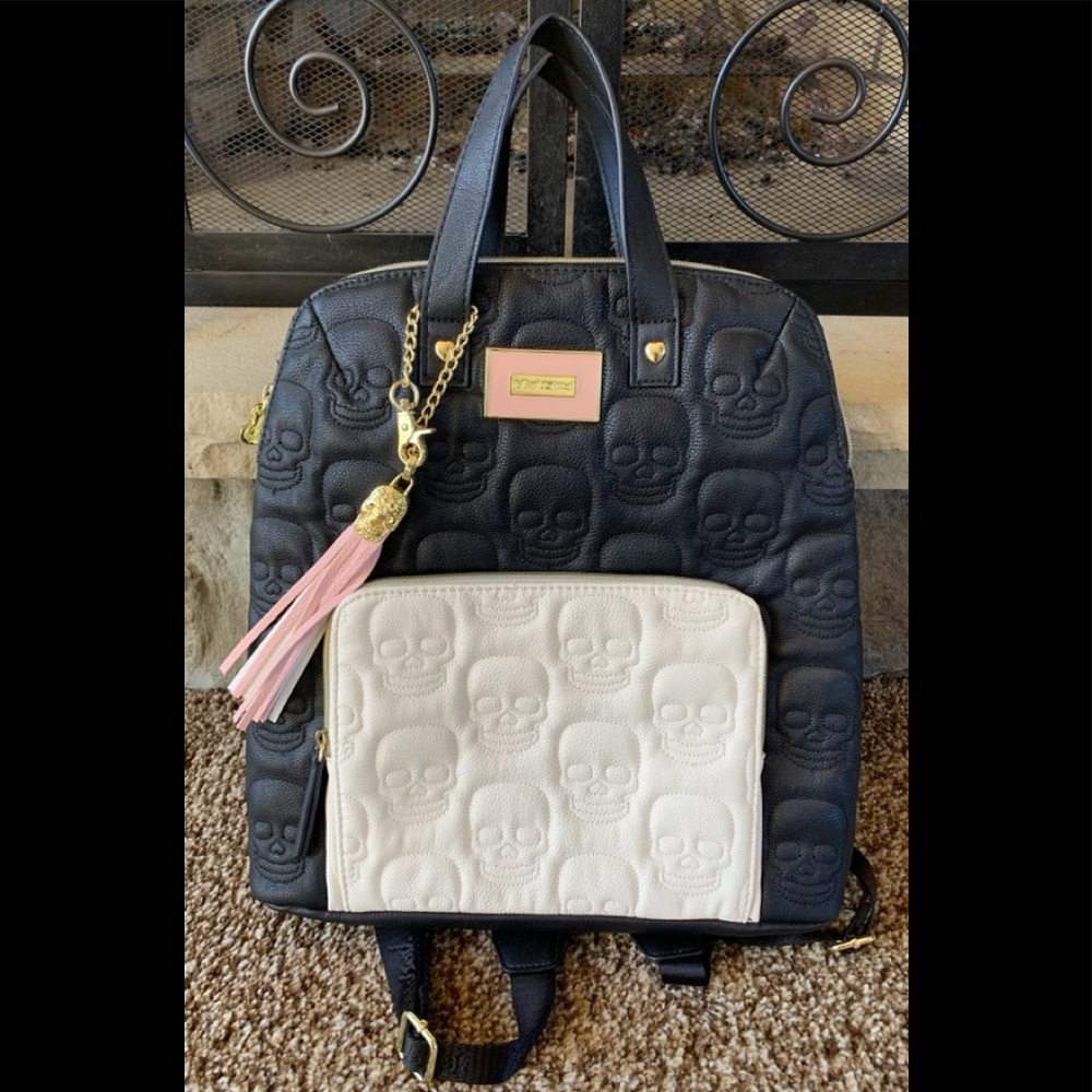 Betsey Johnson Backpack/purse.